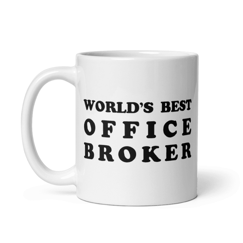 World's Best Real Estate Broker Mug