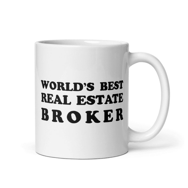 World's Best Real Estate Broker Mug