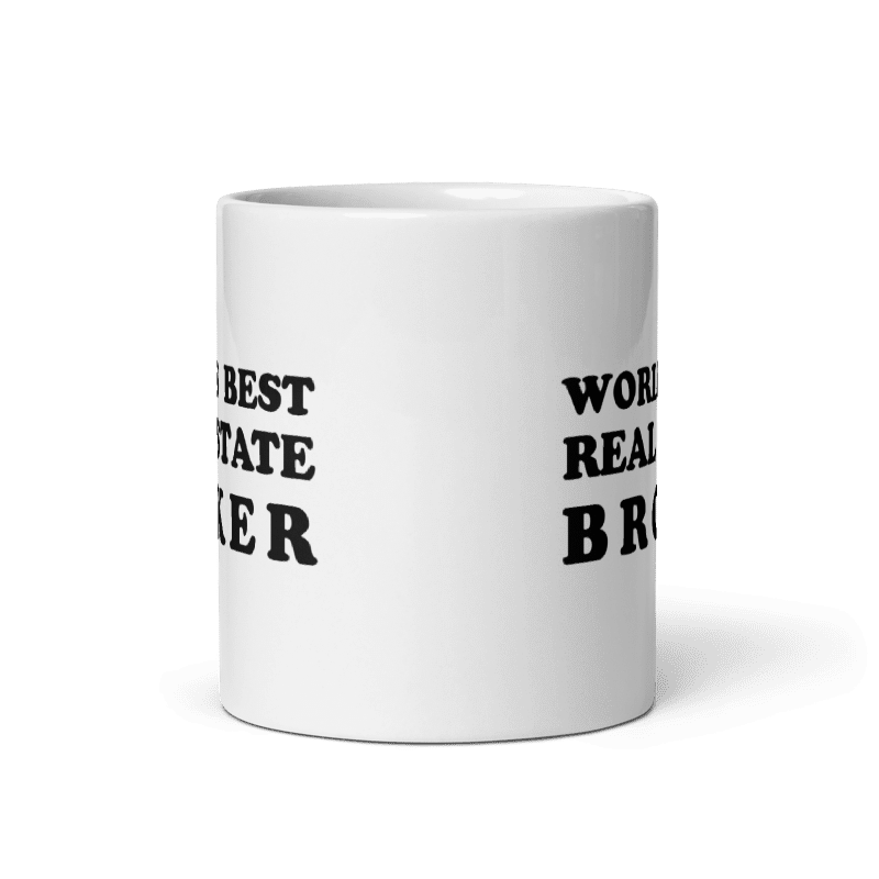 World's Best Real Estate Broker Mug