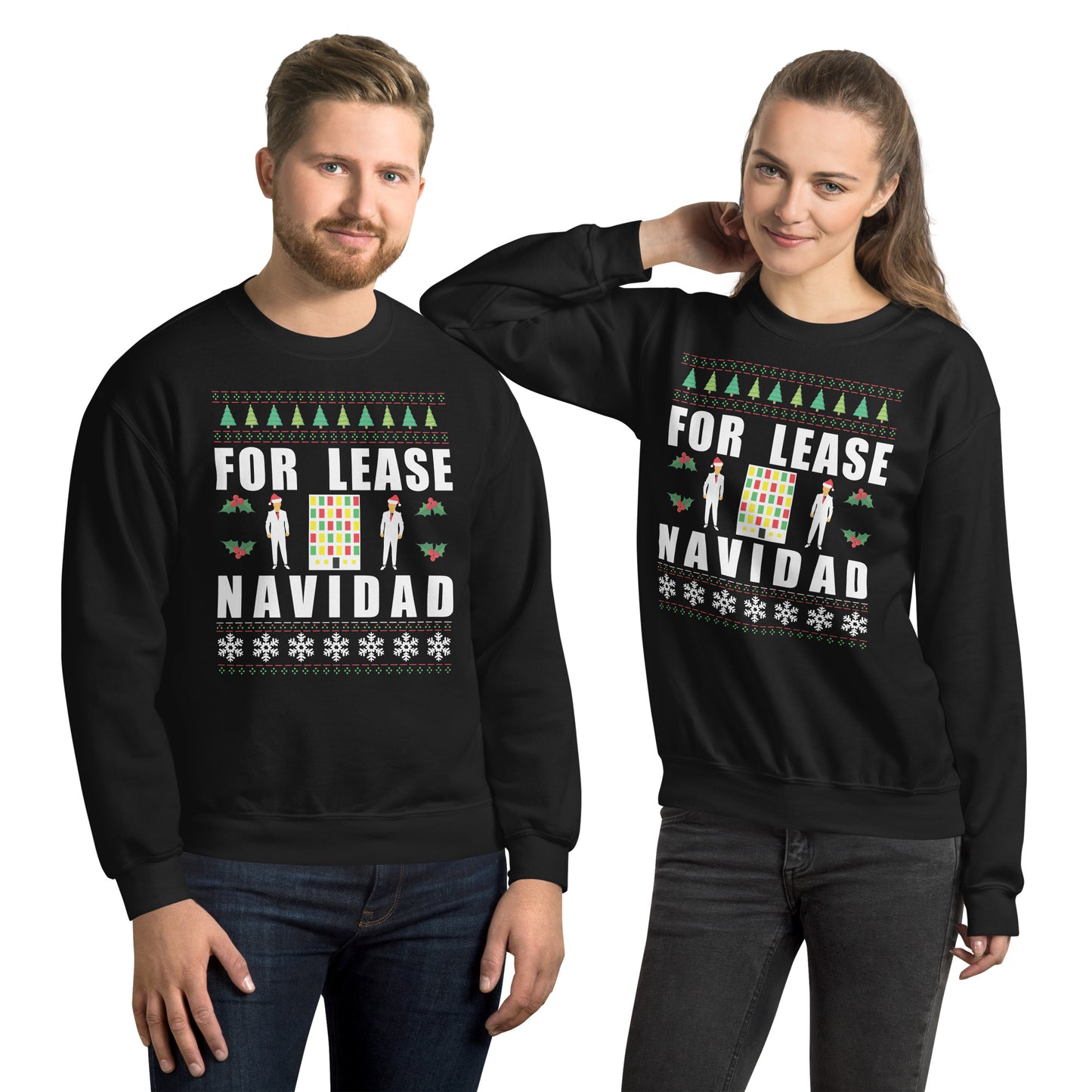 For Lease Navidad Christmas Sweater