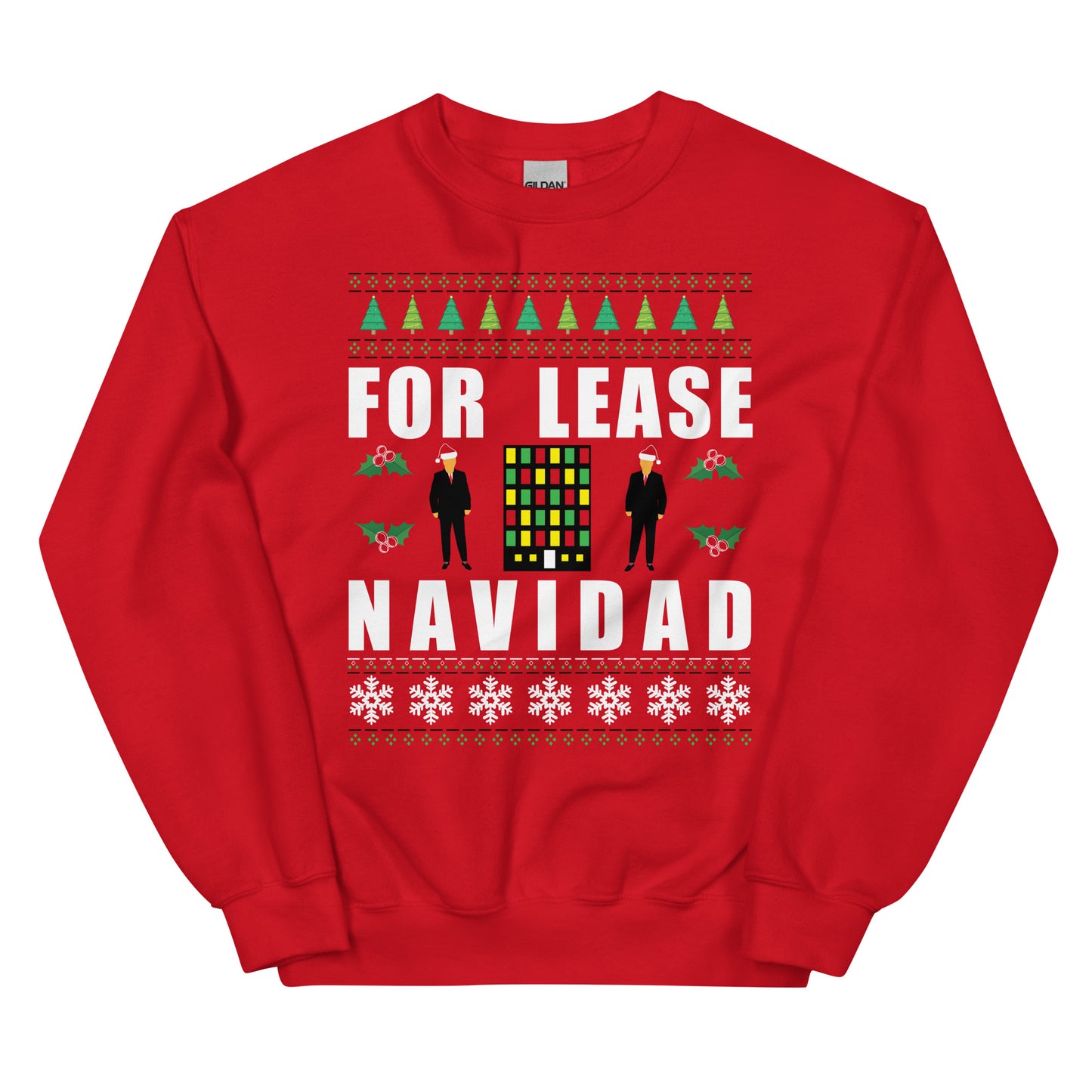 For Lease Navidad Christmas Sweater