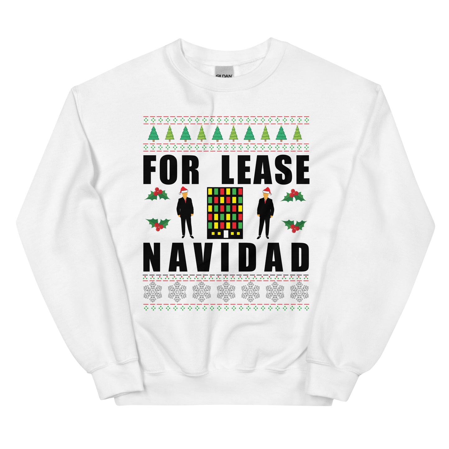 For Lease Navidad Christmas Sweater