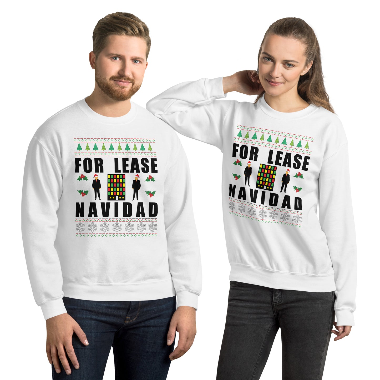 For Lease Navidad Christmas Sweater