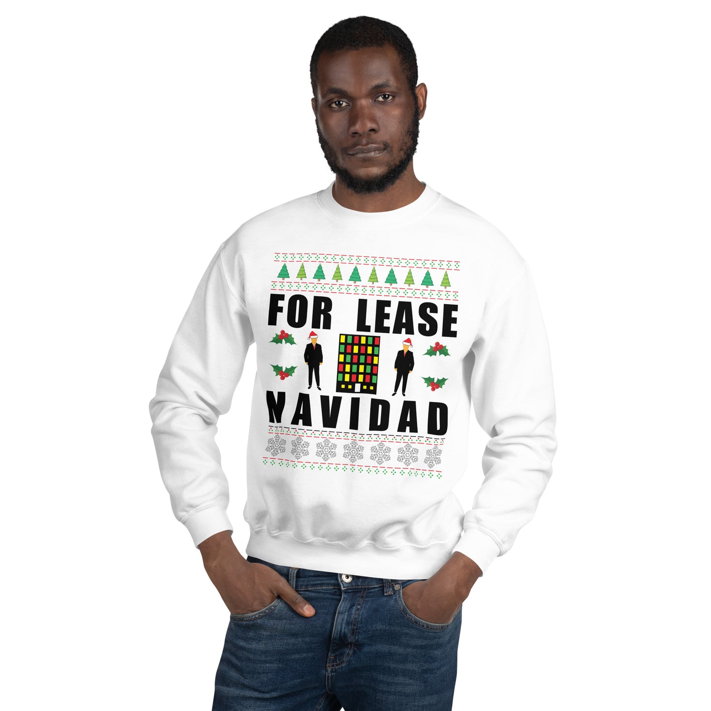 For Lease Navidad Christmas Sweater