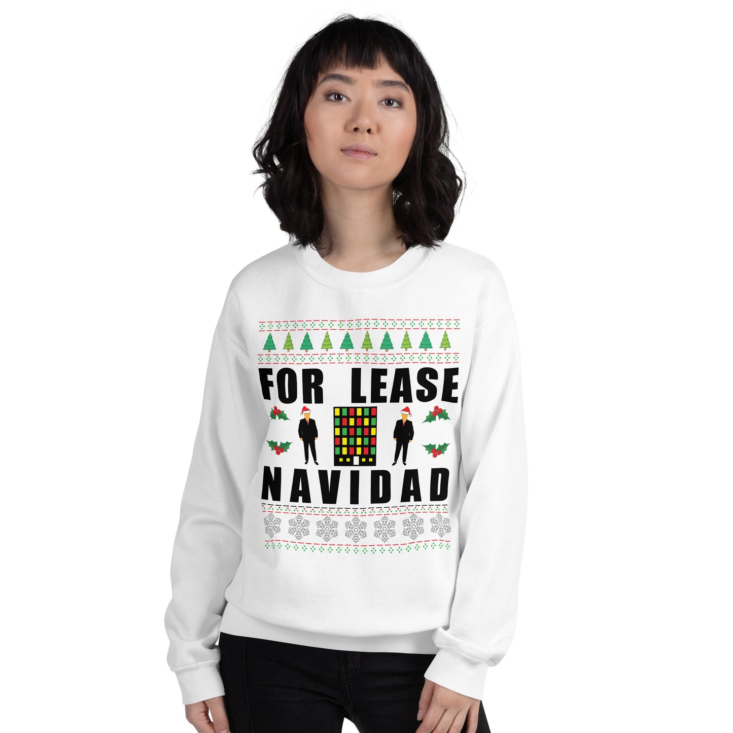 For Lease Navidad Christmas Sweater