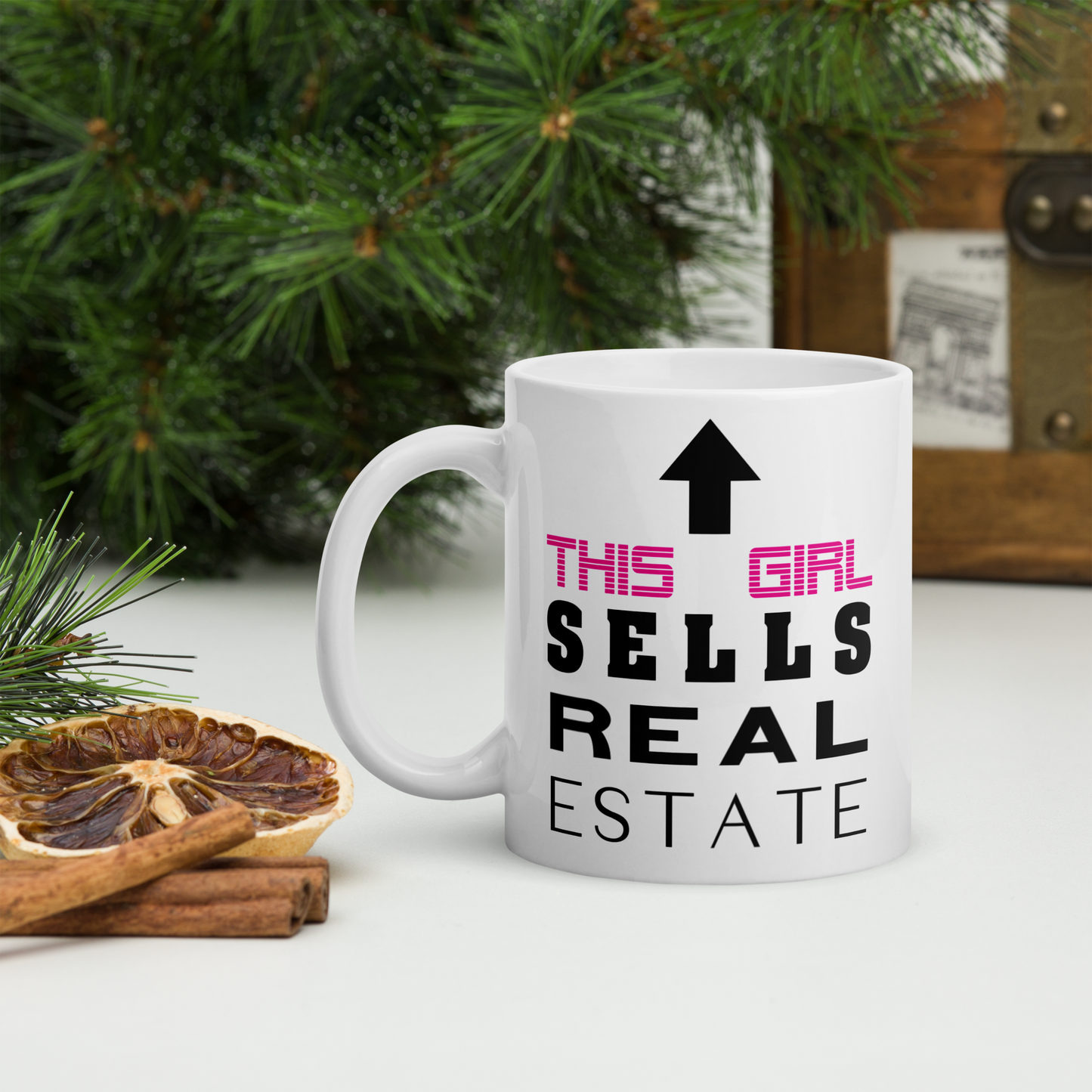 This Girl Sells Real Estate Mug