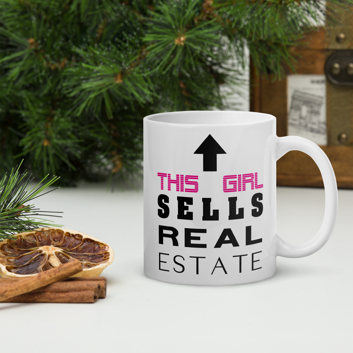 This Girl Sells Real Estate Mug